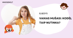 Vaikas mušasi: kodėl taip nutinka ir kaip reaguoti tėvams
