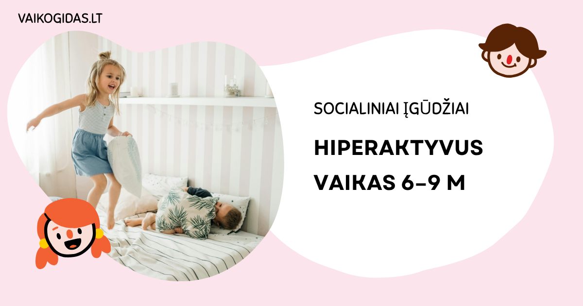 Hiperaktyvus vaikas mokykloje