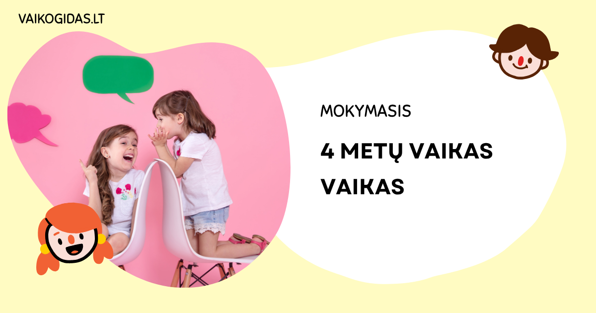 Vaikas nekalba 4 metų