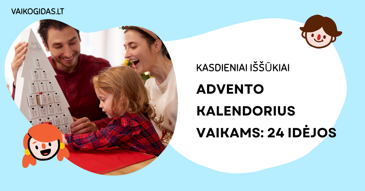 Advento kalendorius vaikams