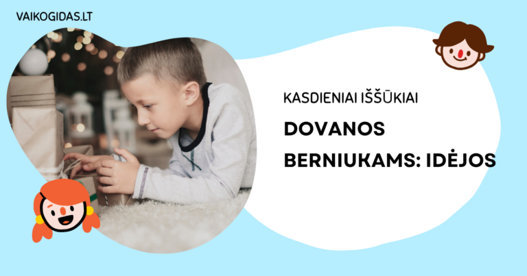 Dovanos berniukams