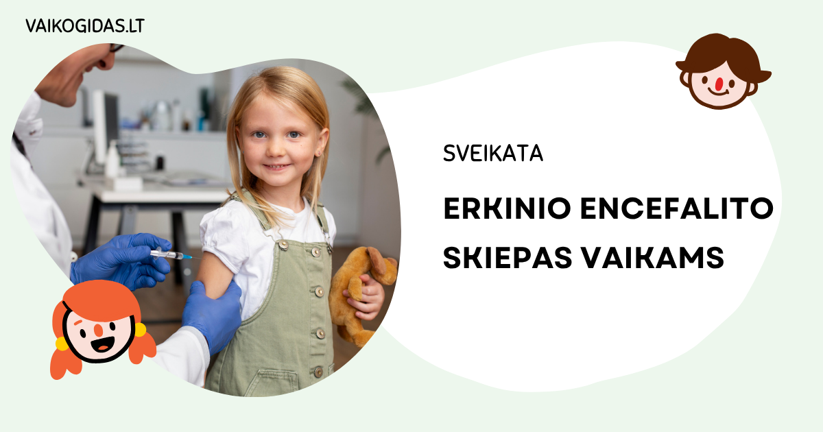 Erkinio encefalito skiepas vaikams