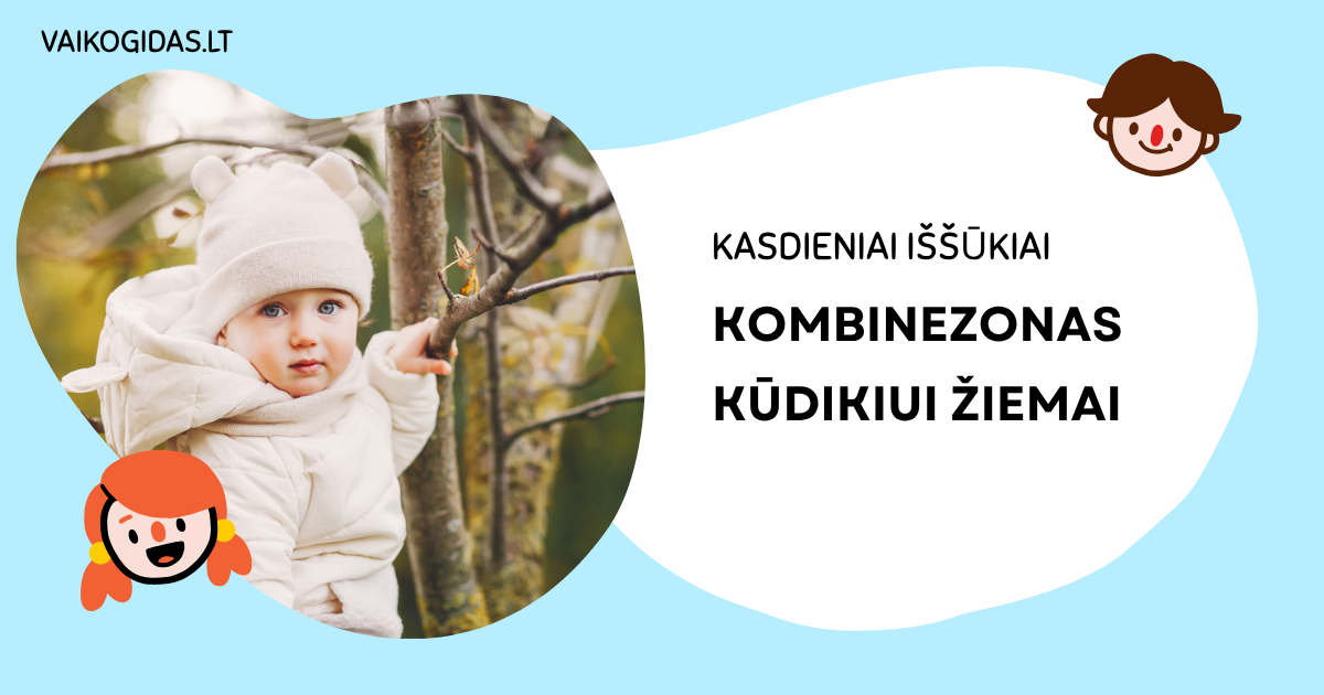 Kombinezonas kūdikiui žiemai