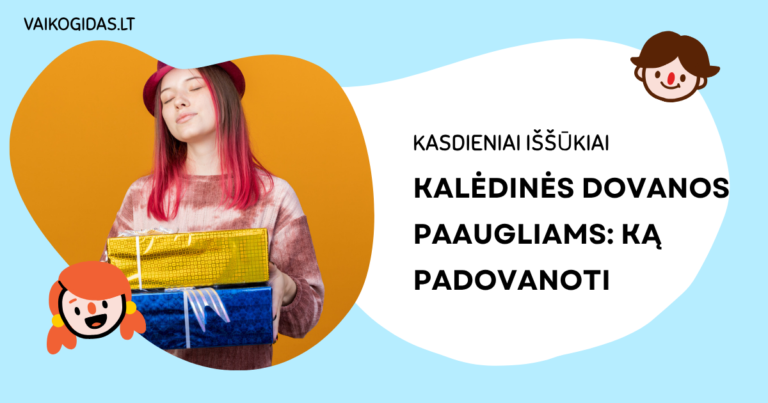 Kalėdinės dovanos paaugliams