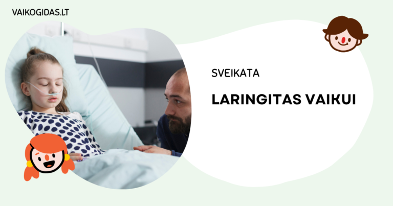 Laringitas vaikui