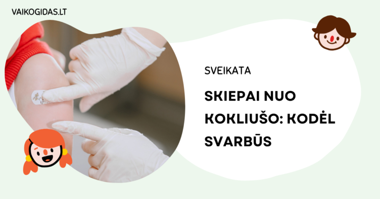 Skiepai nuo kokliušo